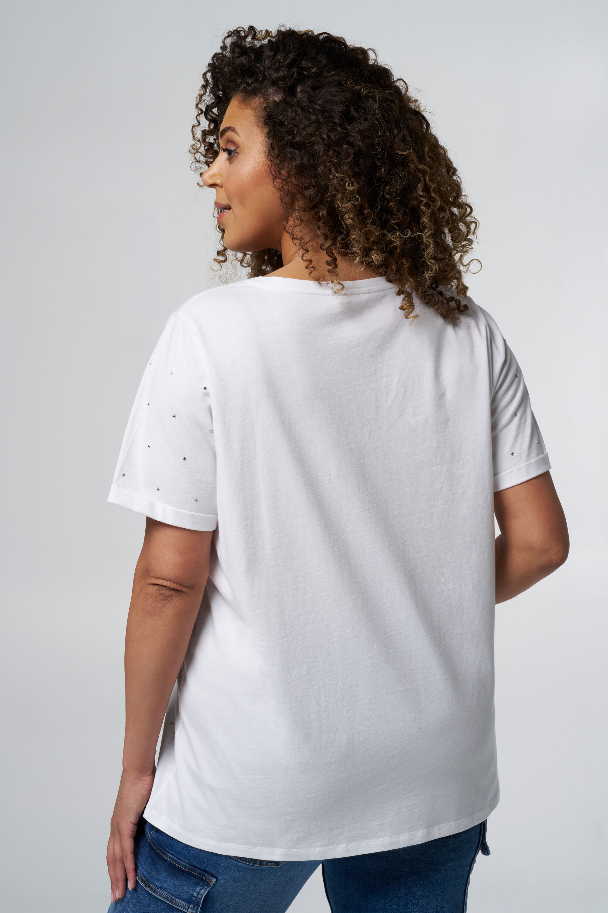 T-shirt avec pierres image number 3