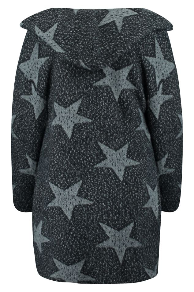 Cardigan à imprimé étoilé image number 3