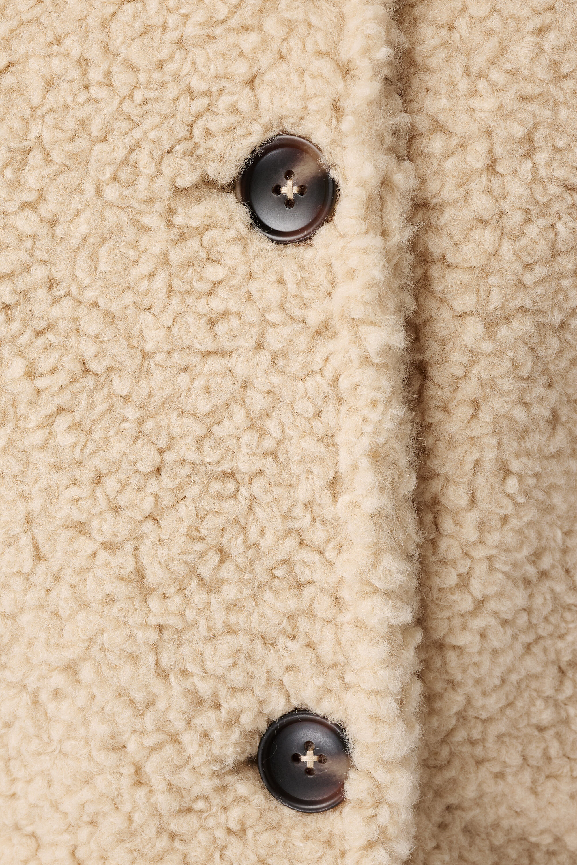 Veste teddy &agrave; manches courtes image number 6
