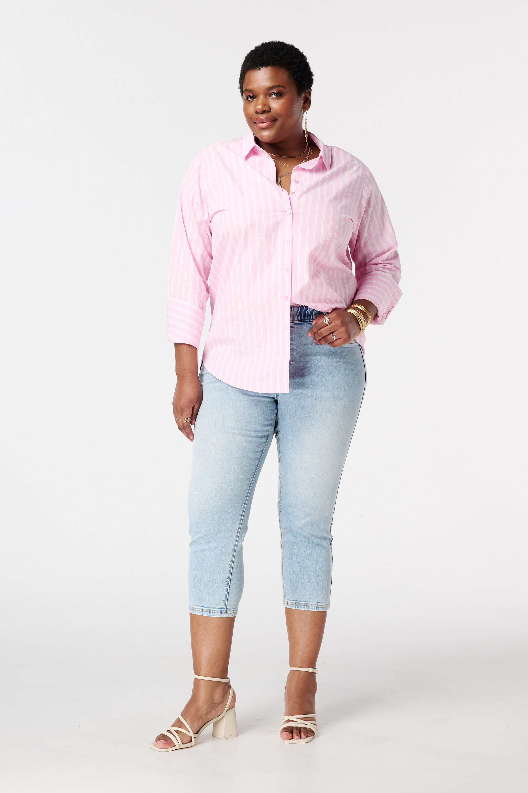 Tregging avec un look denim