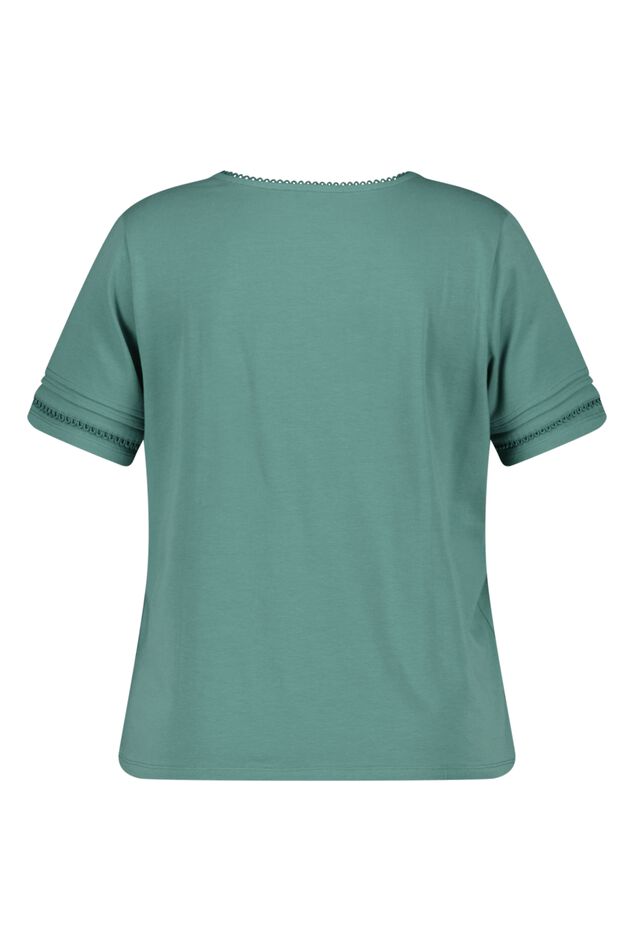 T-shirt à col en V image number 2