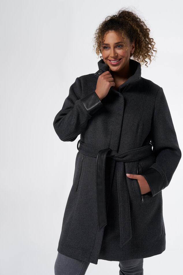 Veste avec ceinture image number 0