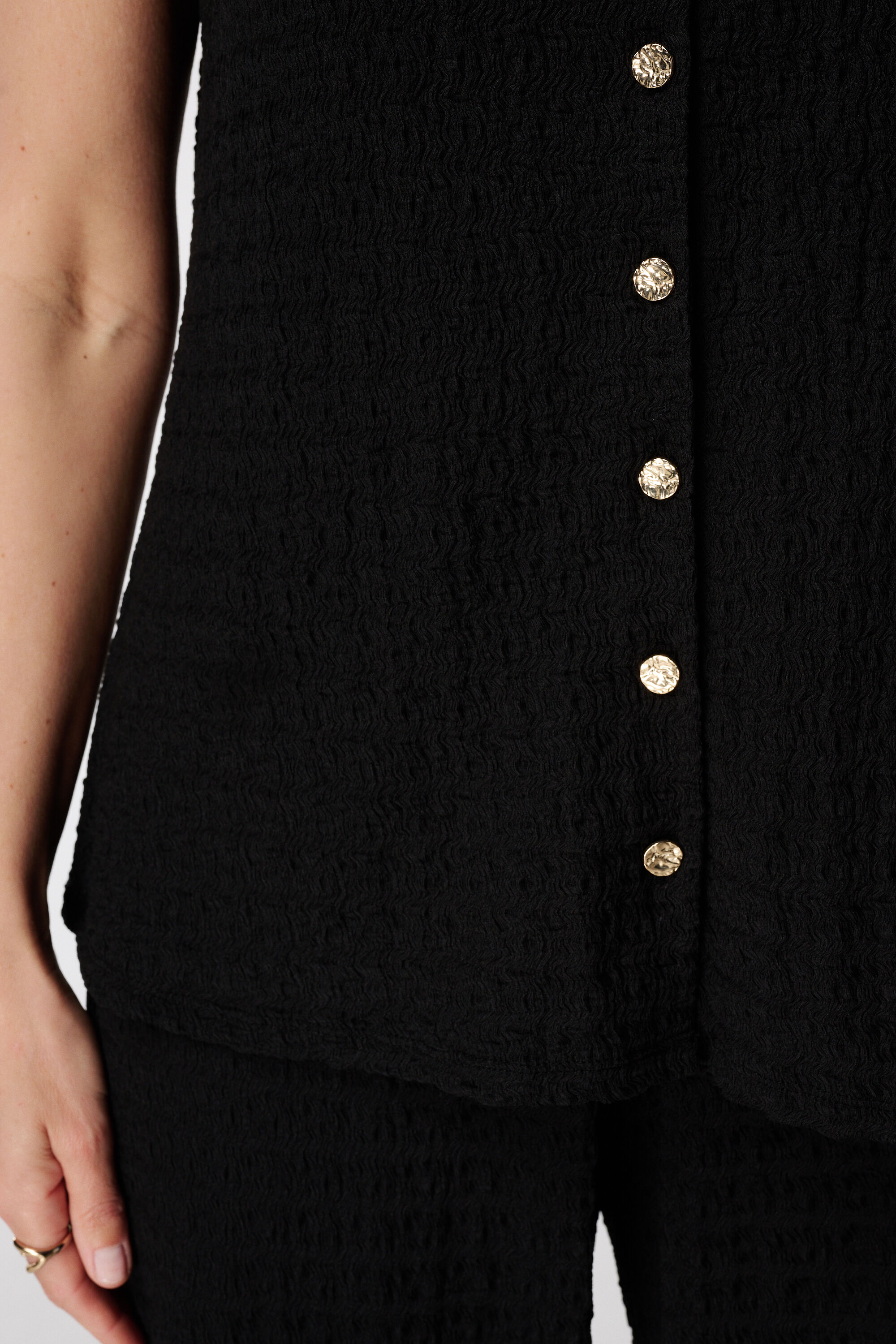 Pantalon avec taille &eacute;lastique image number 6