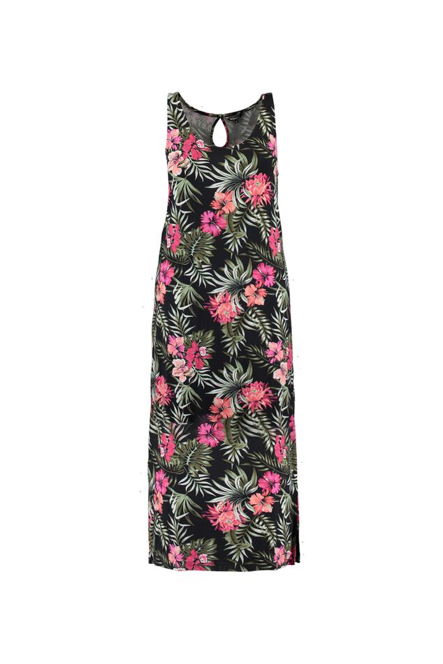 Robe maxi avec fente image number 1