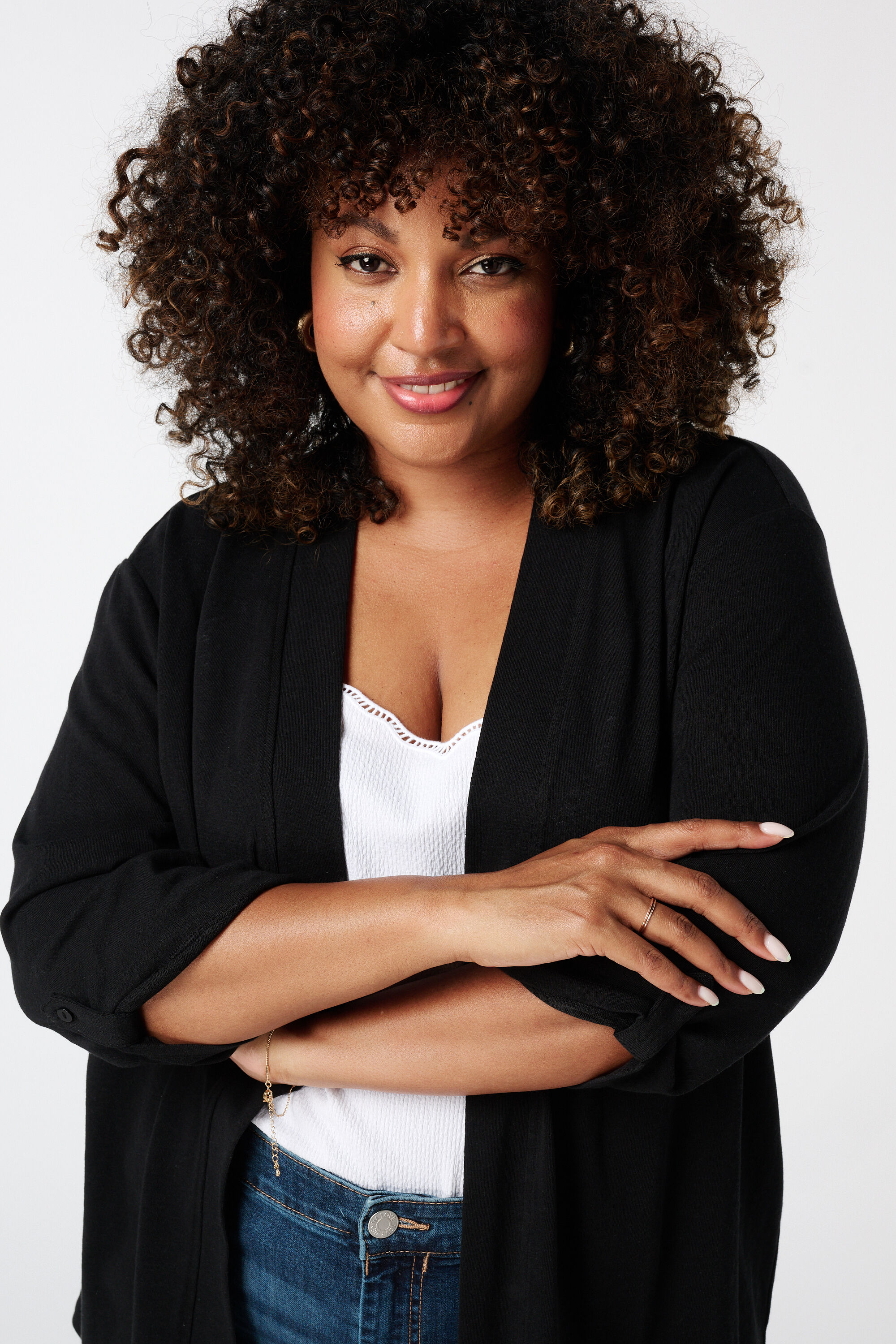 Gilet avec manches trois quarts image number 4