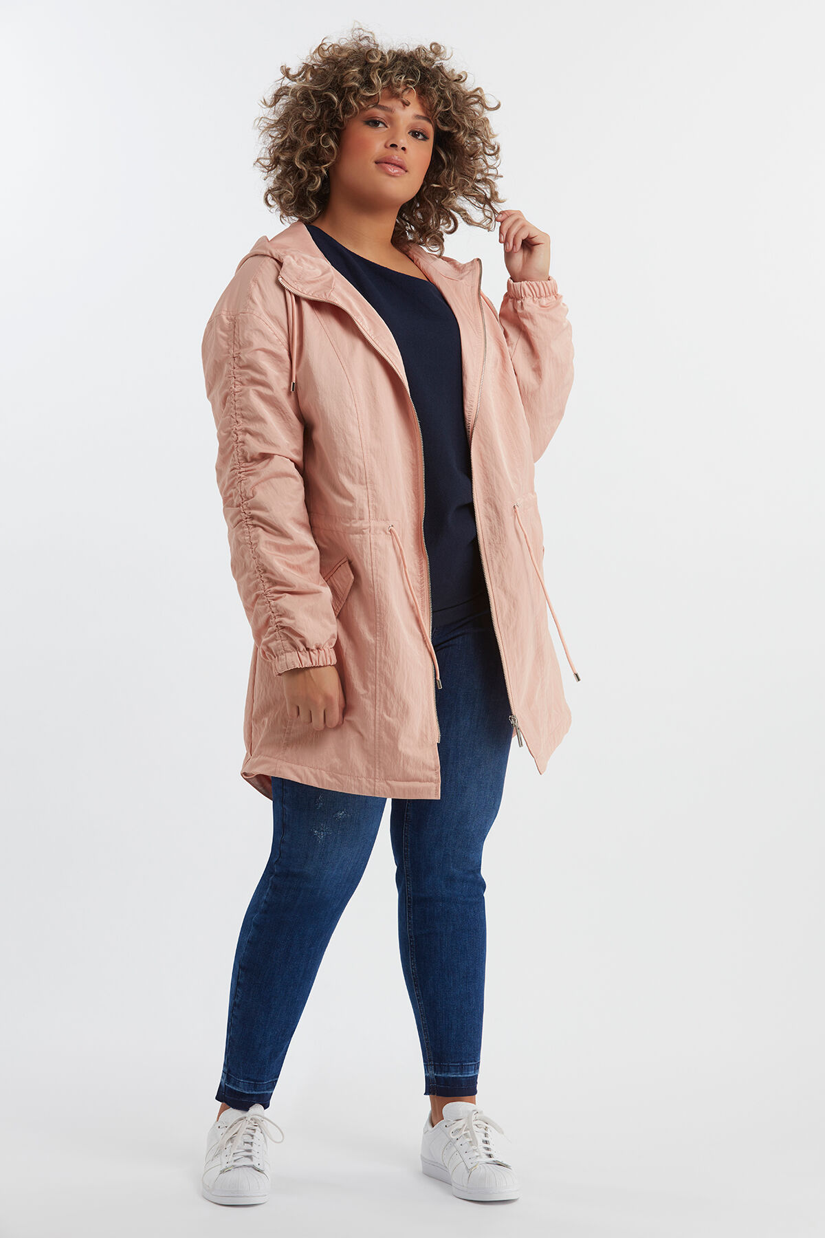 Parka avec manches pliss&eacute;es image number 3