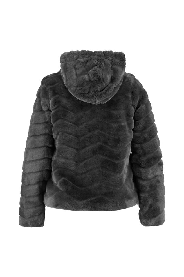 Manteau en fausse fourrure image number 3