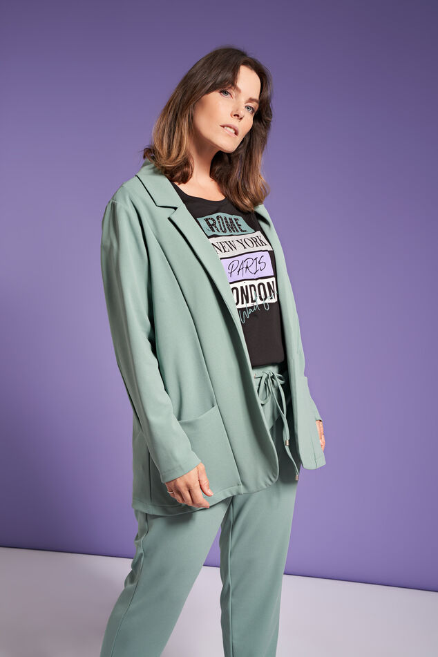 Jersey blazer  image number 0