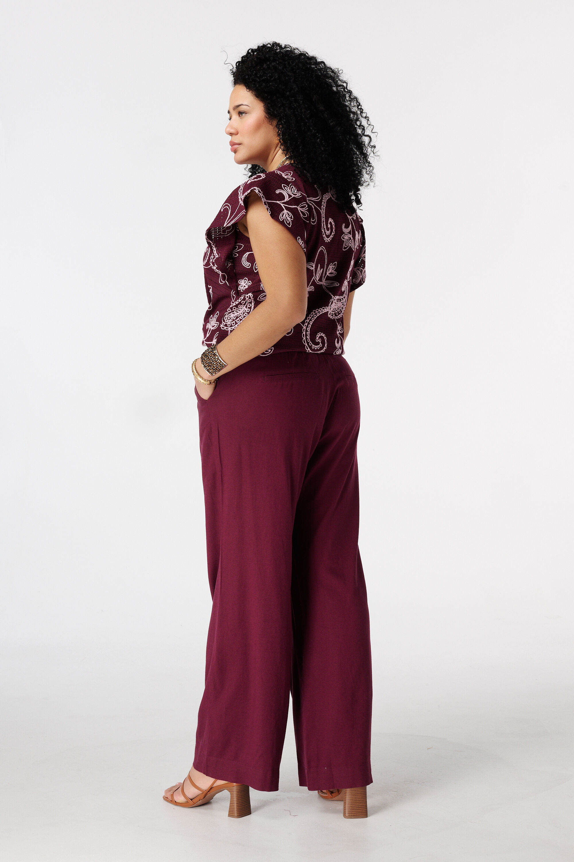 Pantalon en lin image number 3