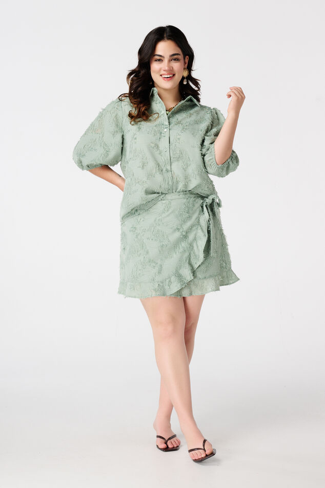 Skort à effet portefeuille image number 0