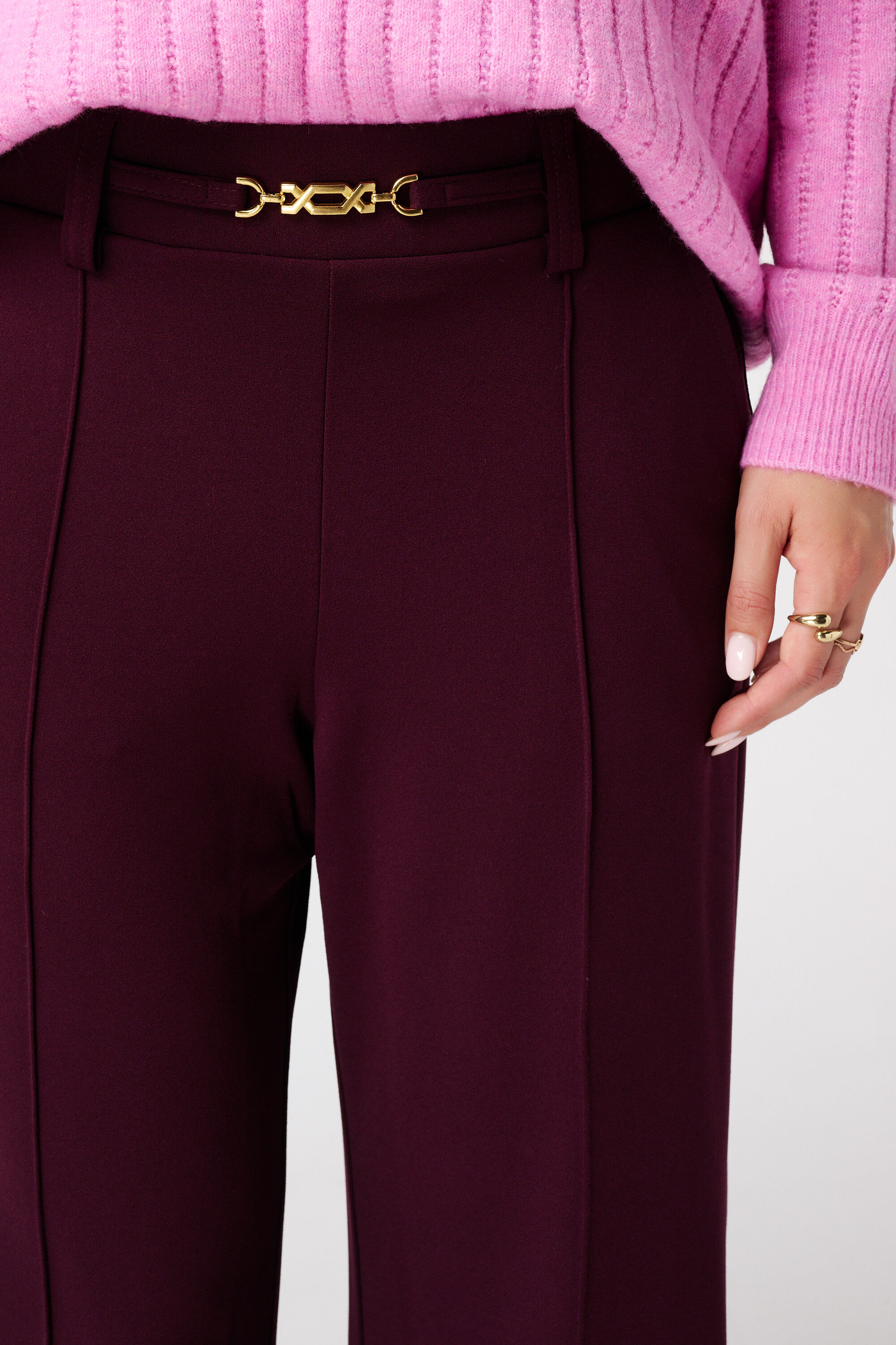 Pantalon &agrave; boucle image number 4