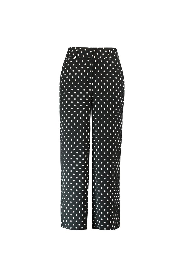 Pantalon fluide à pois image number 2