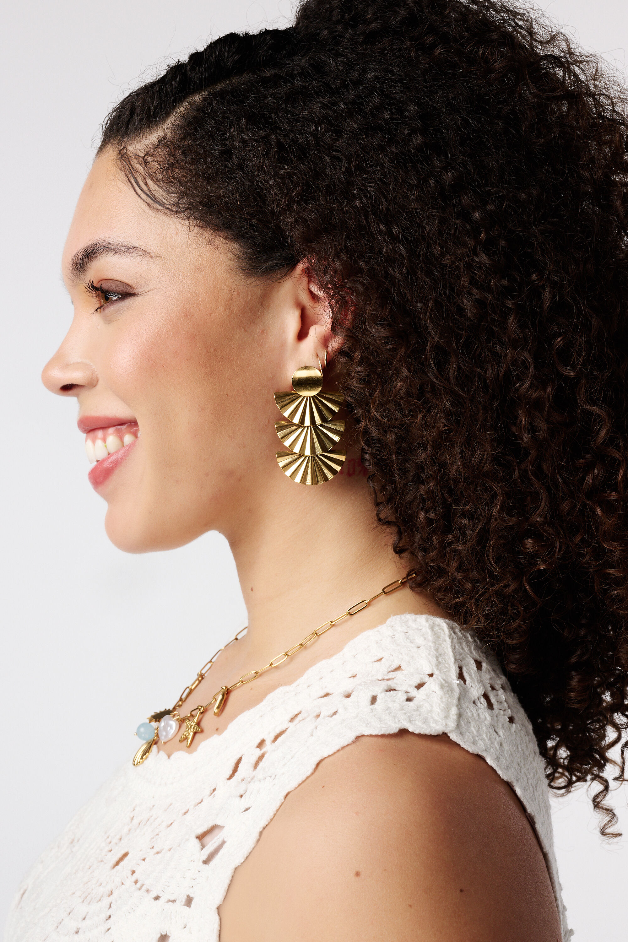 Boucles d&rsquo;oreilles fleur