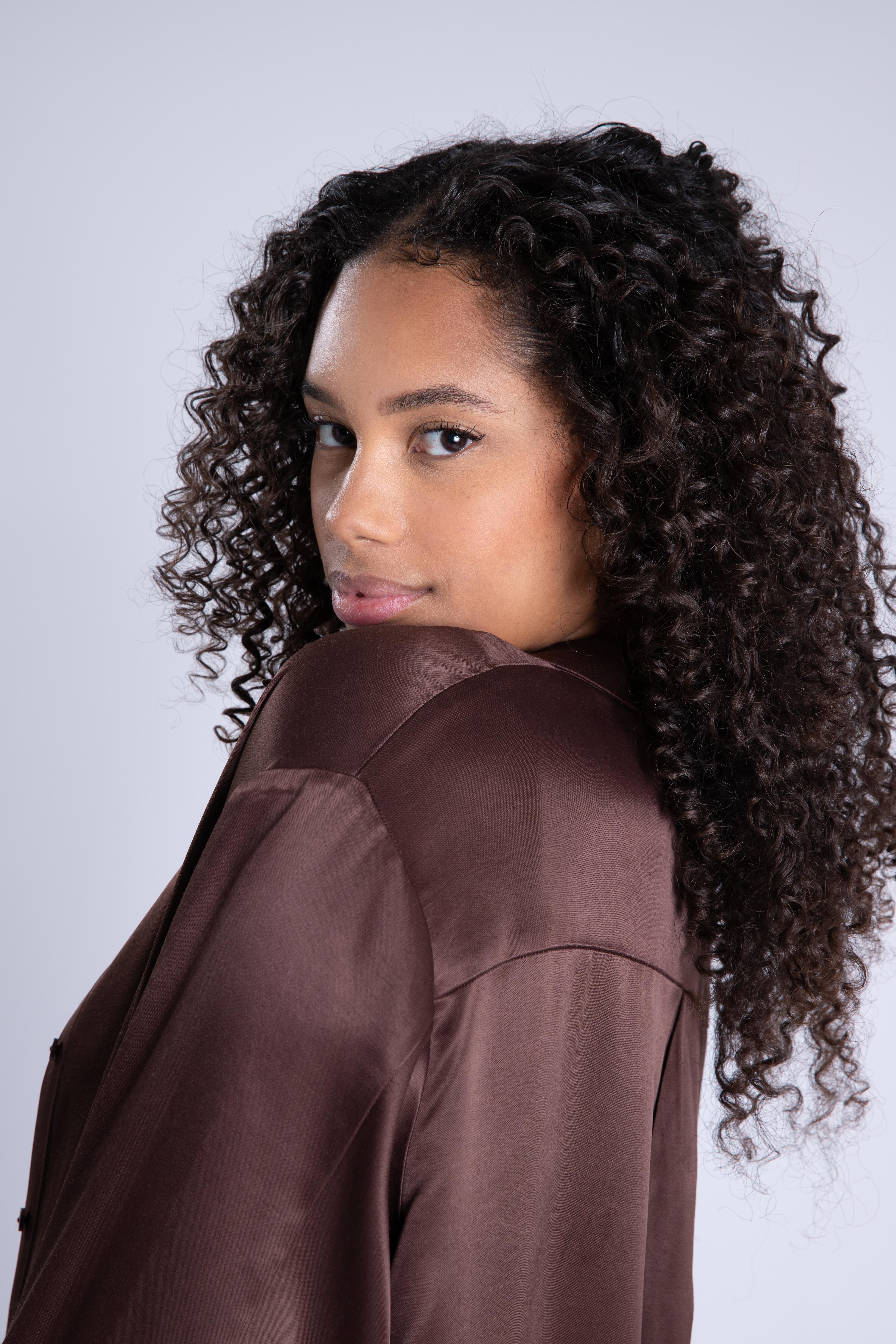 Chemisier en satin  image number 4