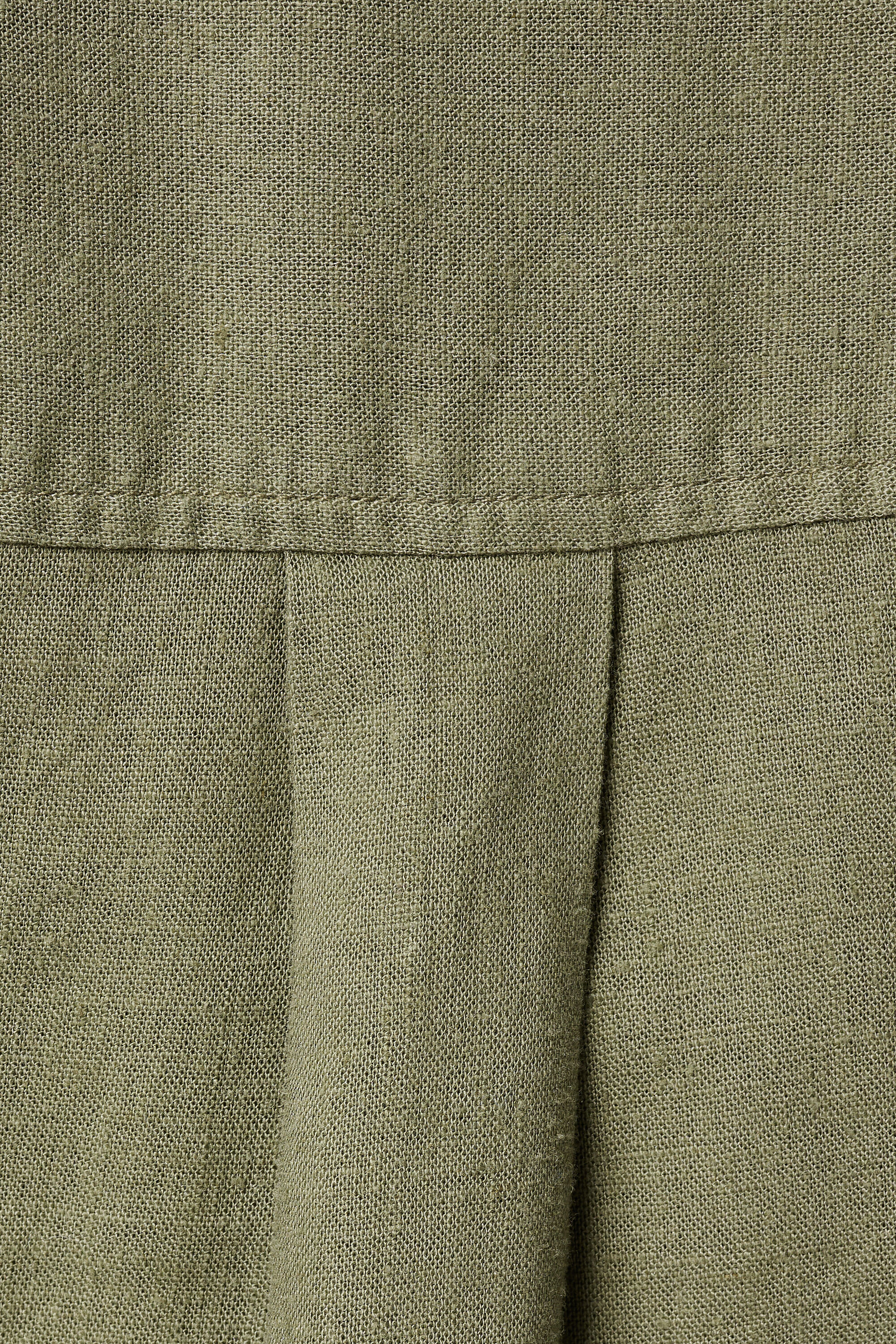 Chemisier en lin avec poches image number 6