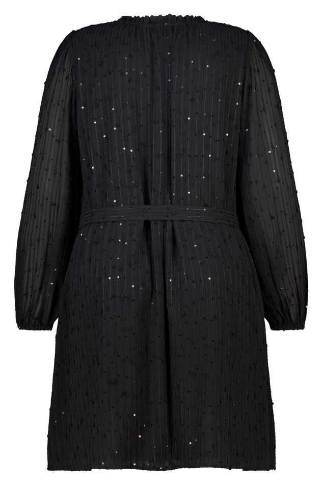 Robe à paillettes scintillantes et ceinture image number 2