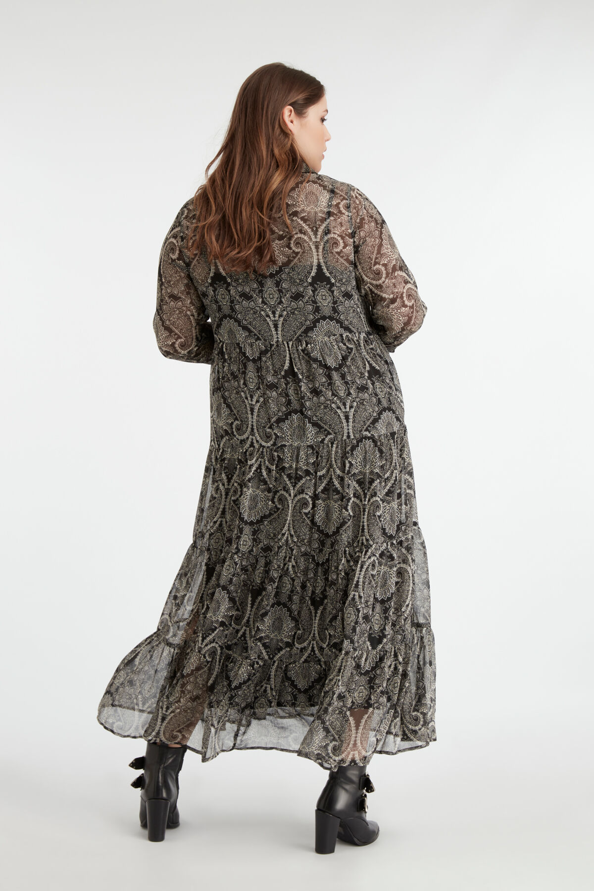 Robe chemise &agrave; imprim&eacute; image number 3