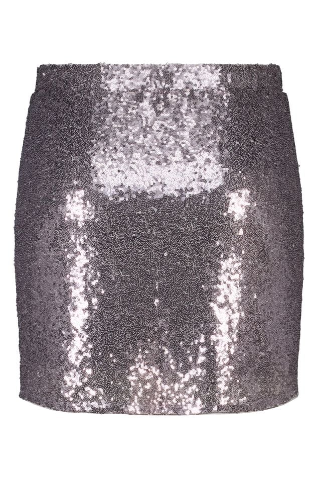Jupe à paillettes effet portefeuille image number 2