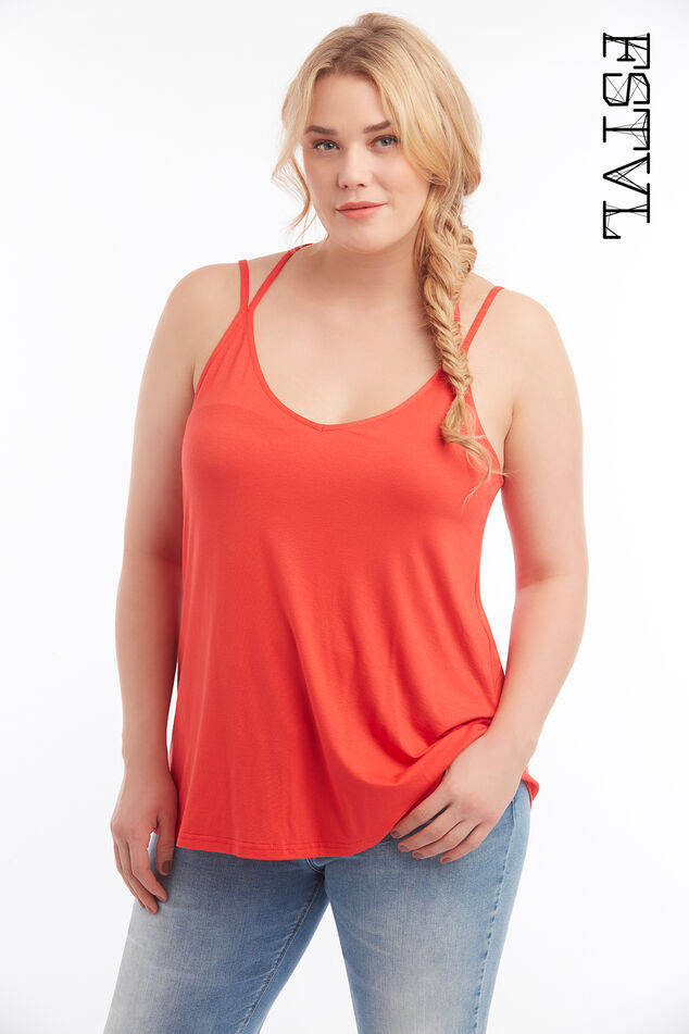 Débardeur à fines bretelles image number 0