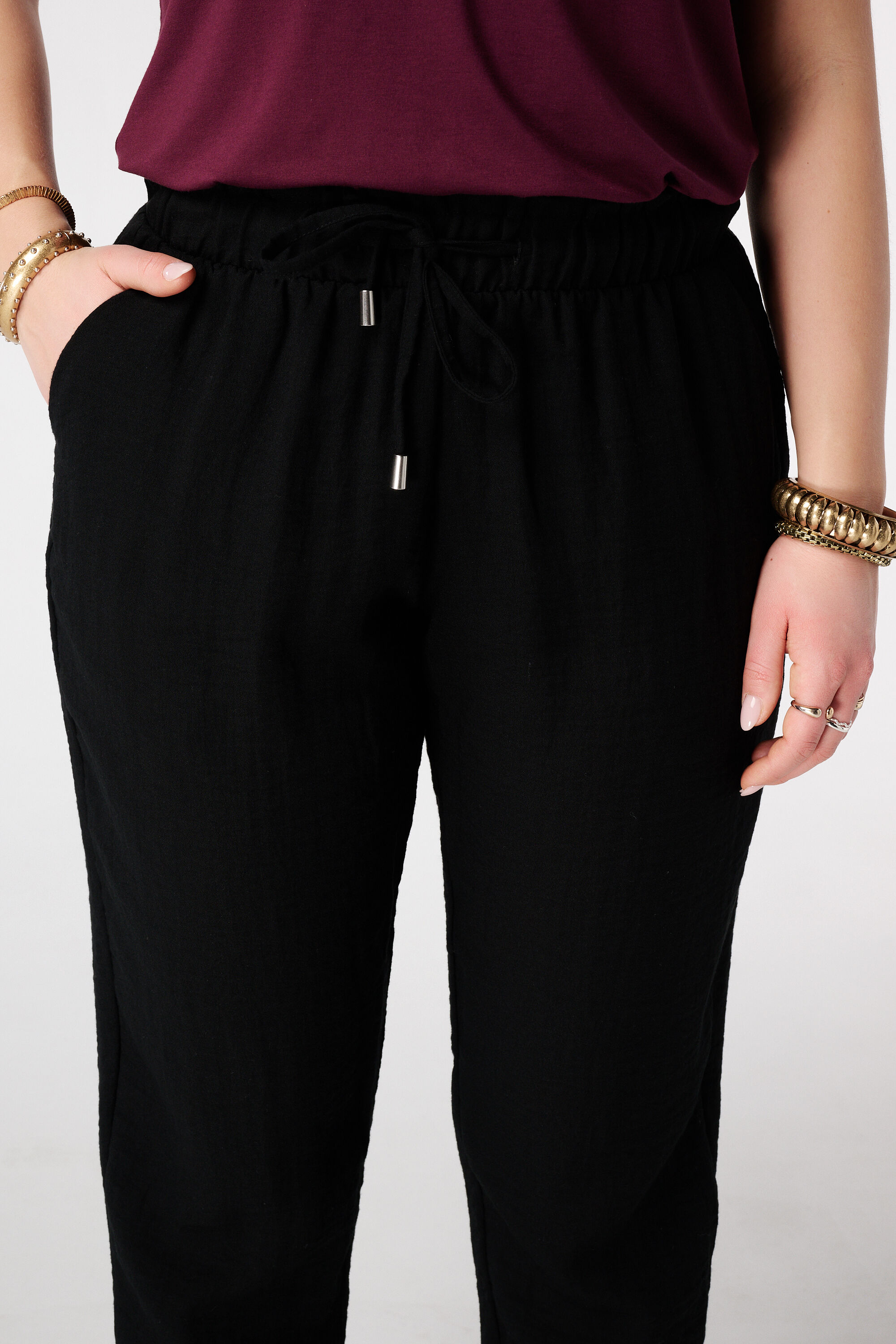 Pantalon straight leg image number 4