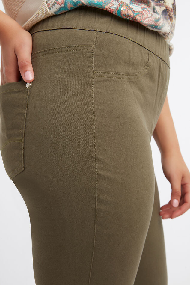Jean jegging court image number 3