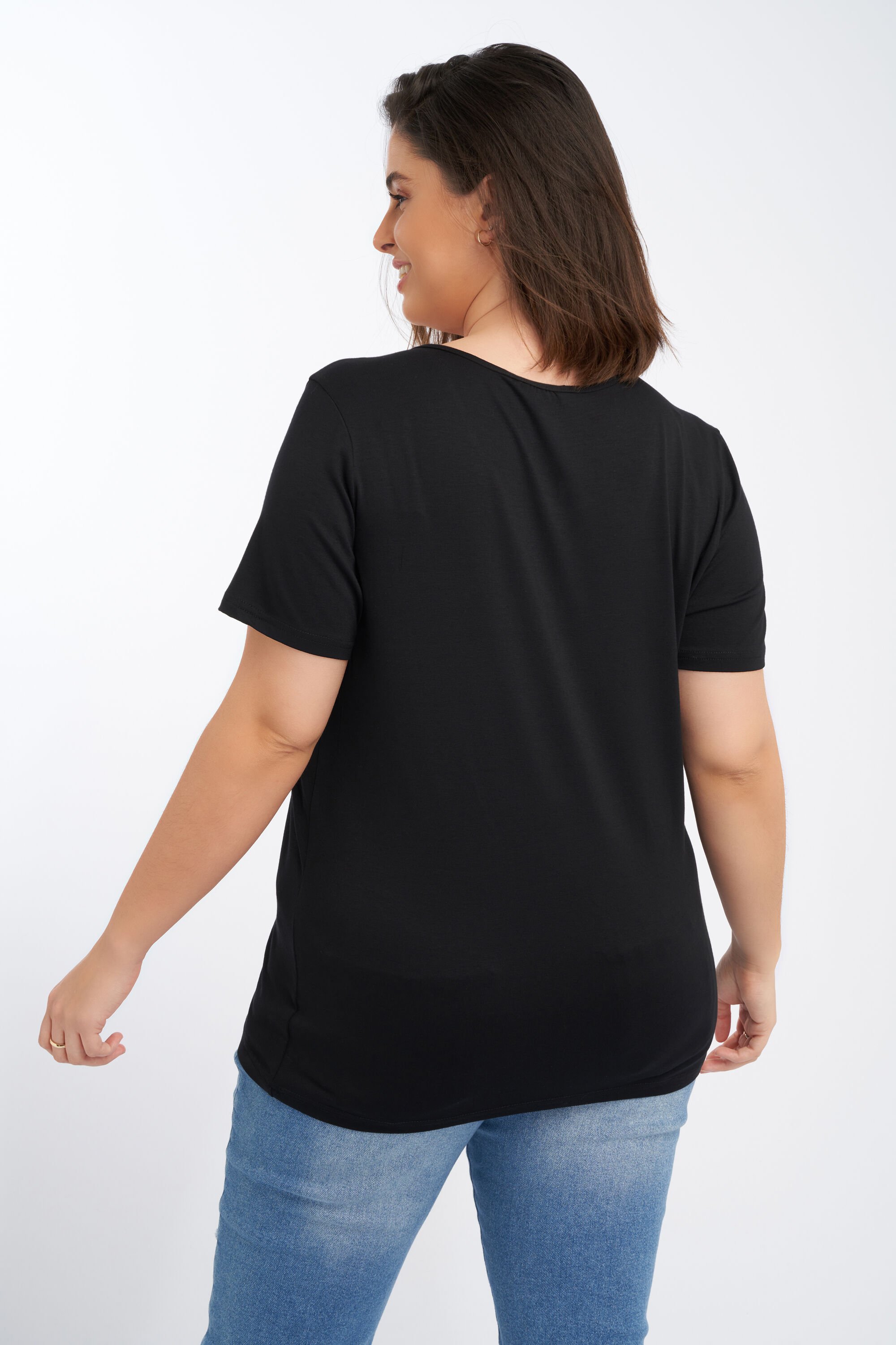 Lot de 2 t-shirts avec col en V image number 3