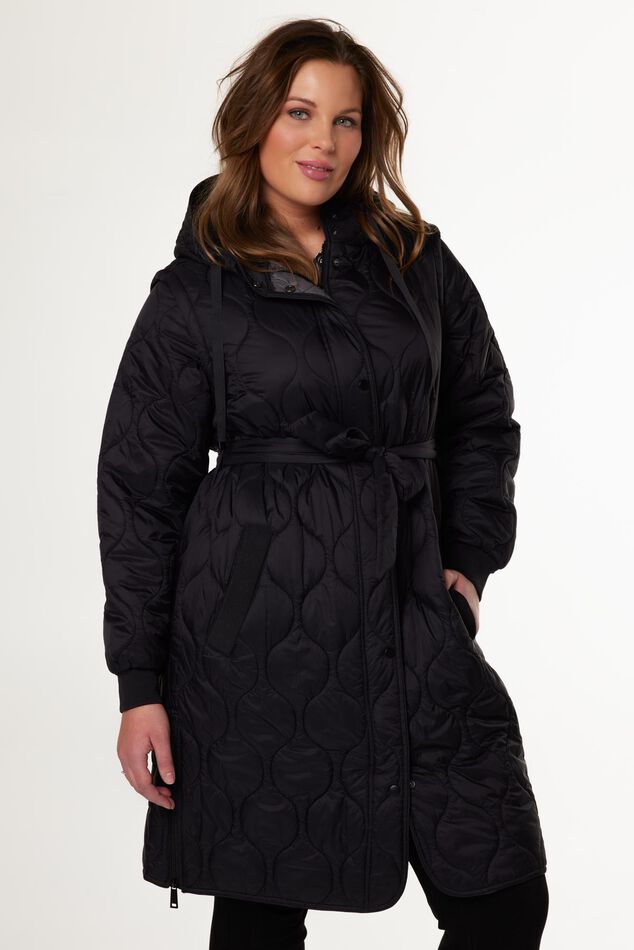 Veste matelassée avec manches amovibles image number 5