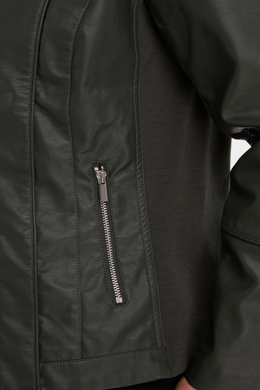 Veste en cuir PU  image number 4