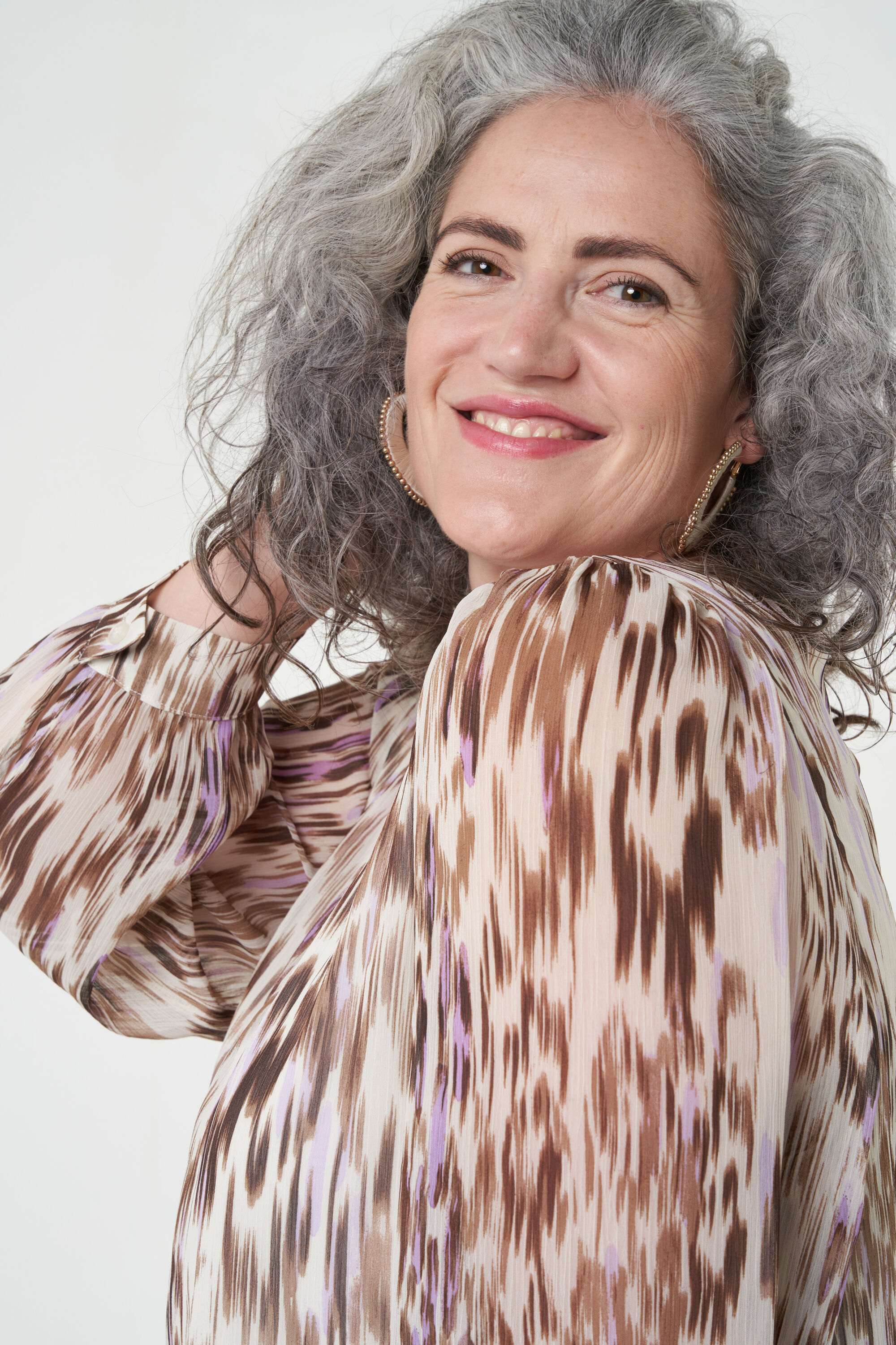 Chemisier en mousseline de soie image number 7