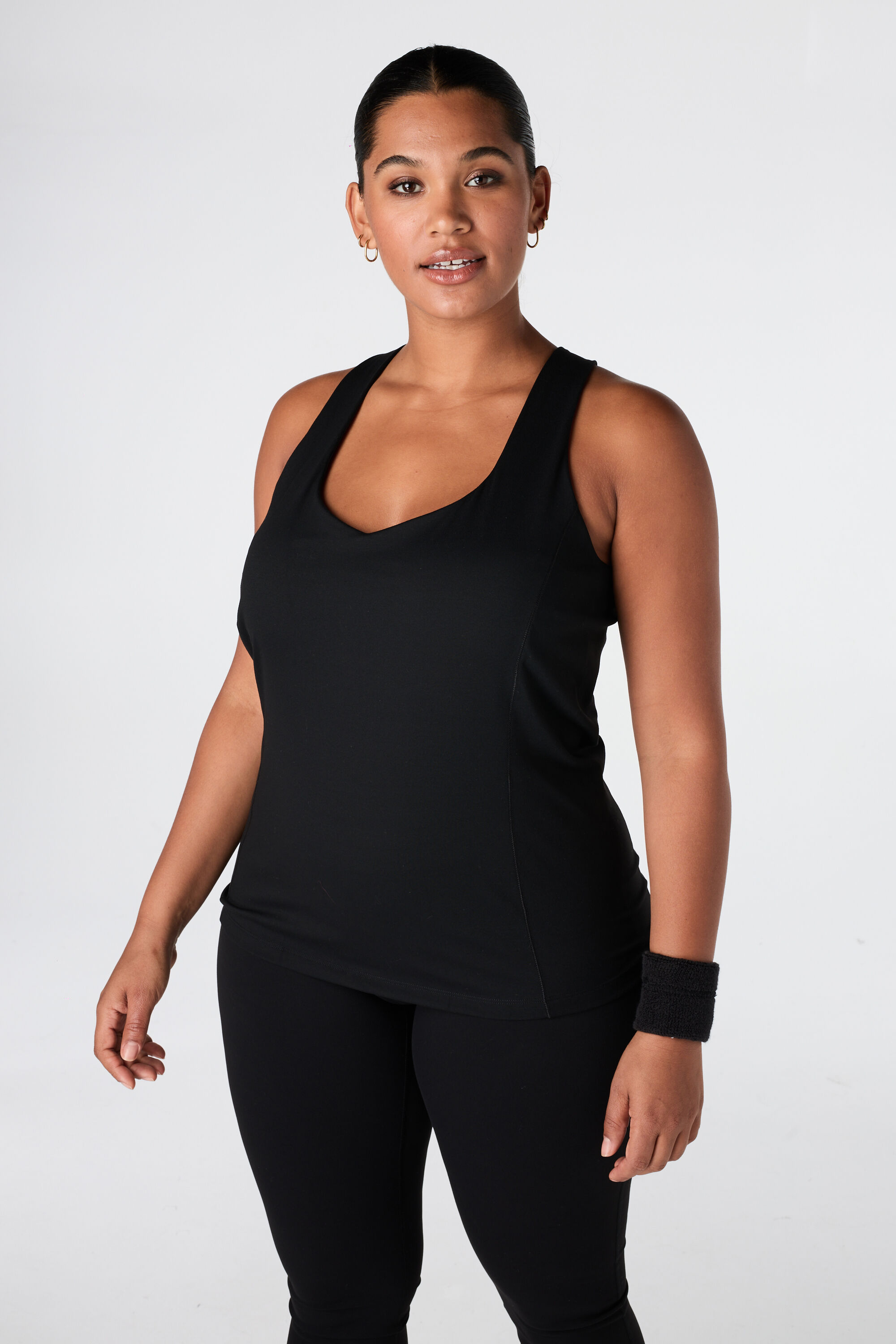 D&eacute;bardeur de sport avec soutien gorge int&eacute;gr&eacute;