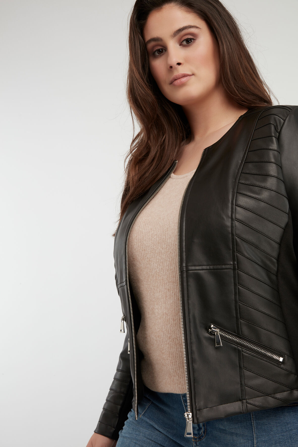 Veste en similicuir image number 3