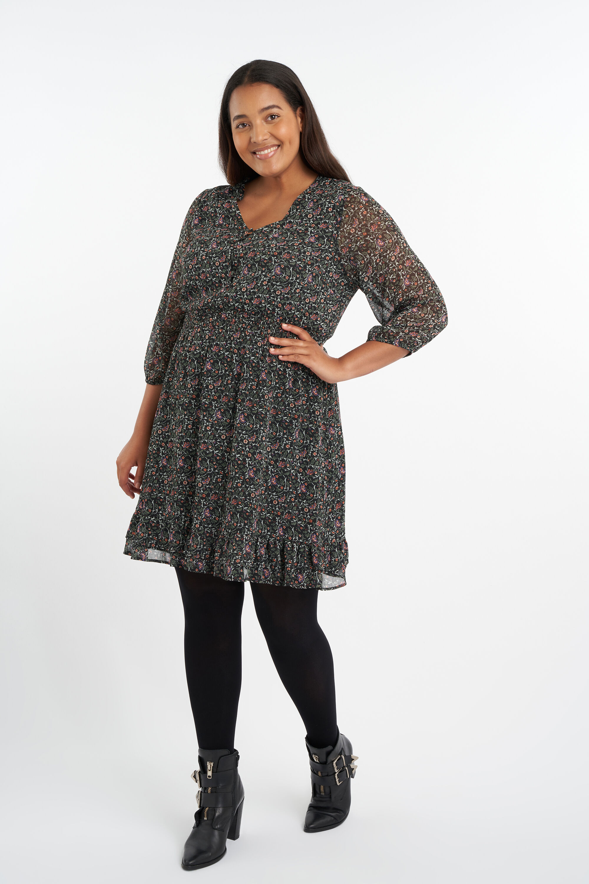 Robe &agrave; imprim&eacute; floral image number 5