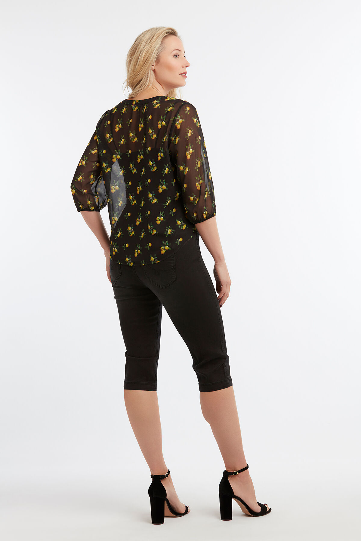 Jean jegging court image number 3