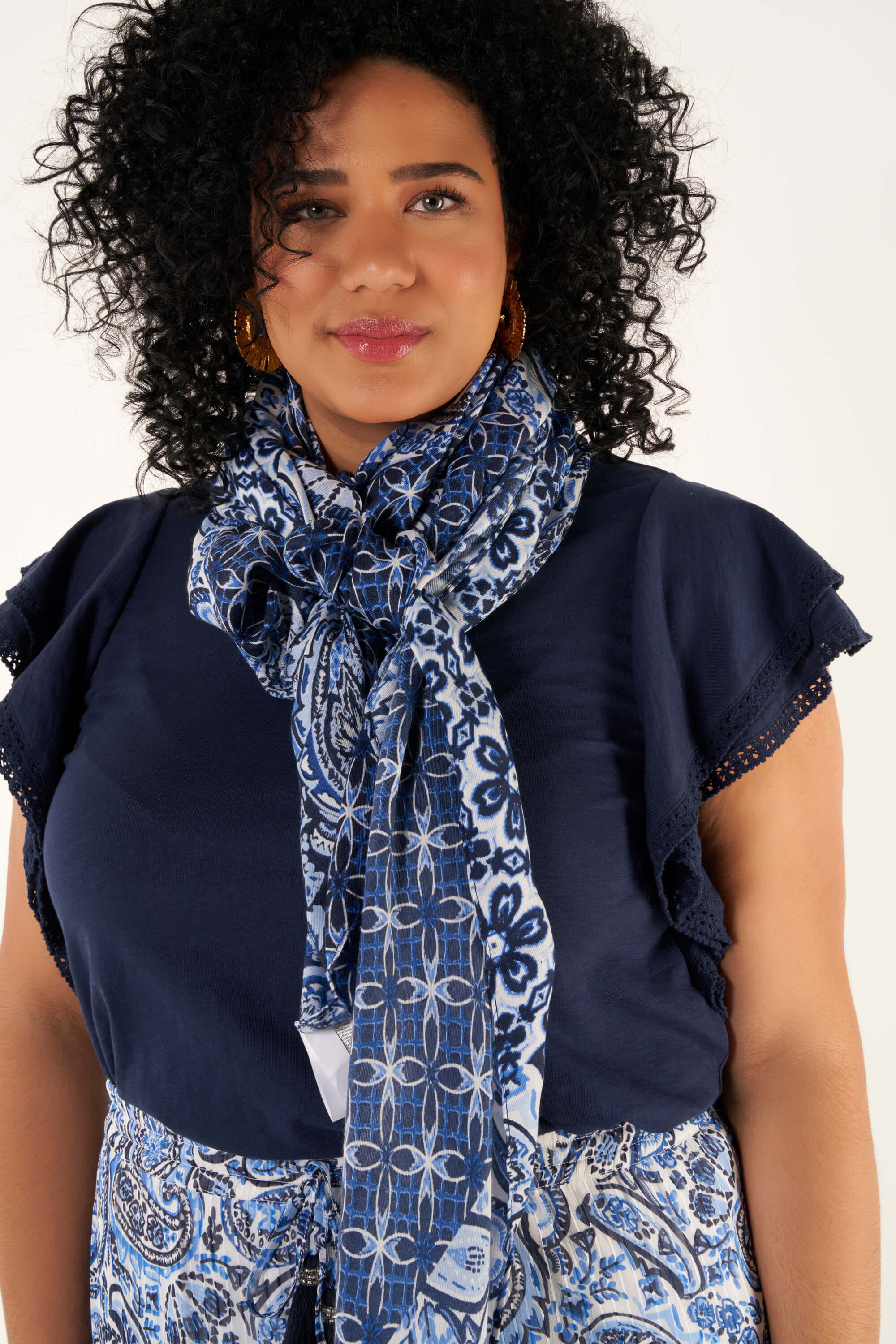 &Eacute;charpe &agrave; imprim&eacute;  image number 2