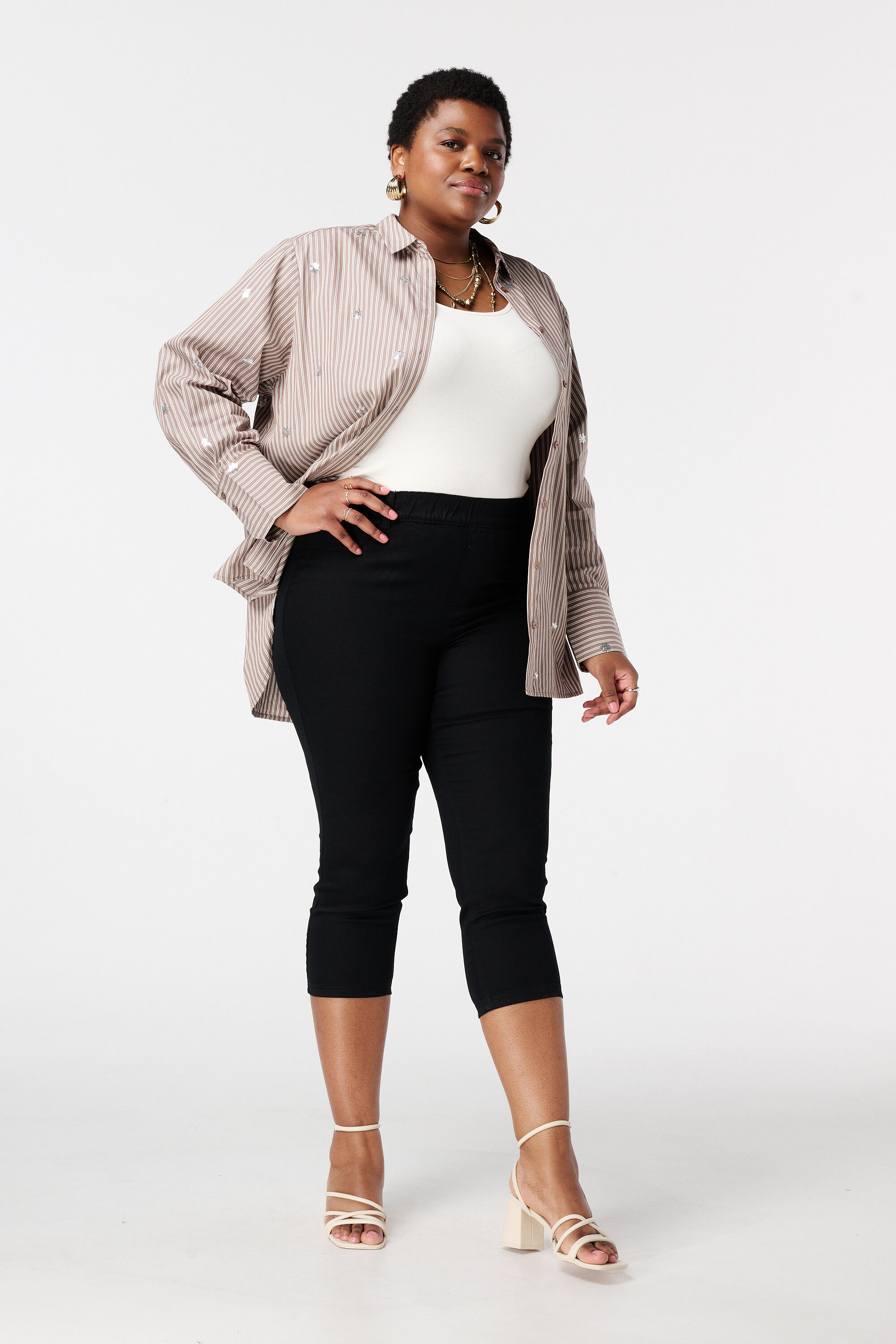 Tregging avec un look denim