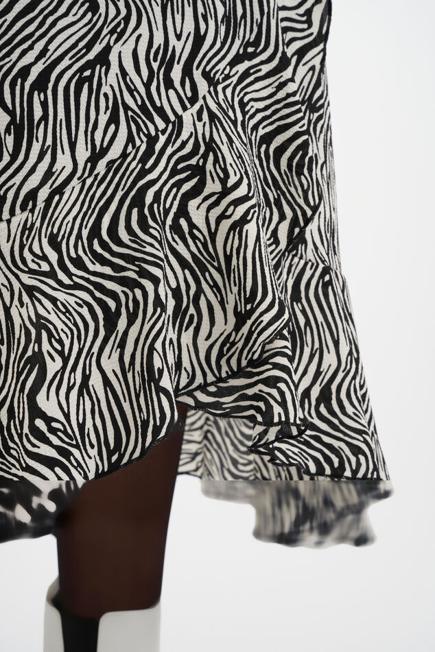 Jupe midi à imprimé image number 5