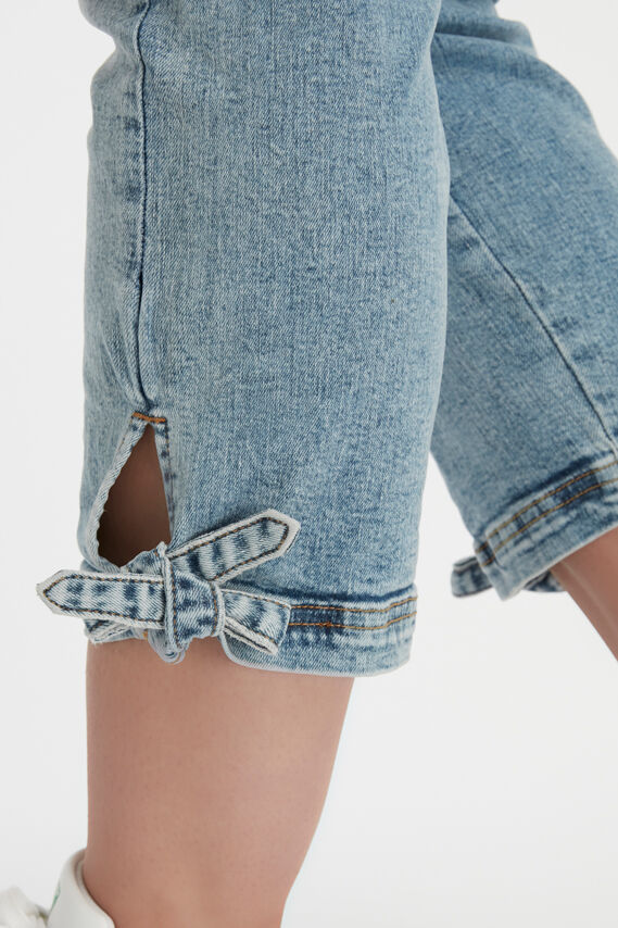 Tregging coup&eacute; POPPY avec un d&eacute;cor &agrave; n&oelig;ud image number 3