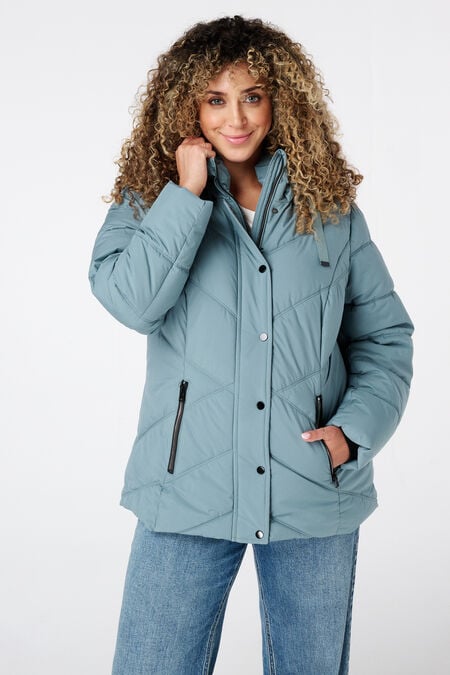 Veste matelassée à capuche Veste matelassée à capuche