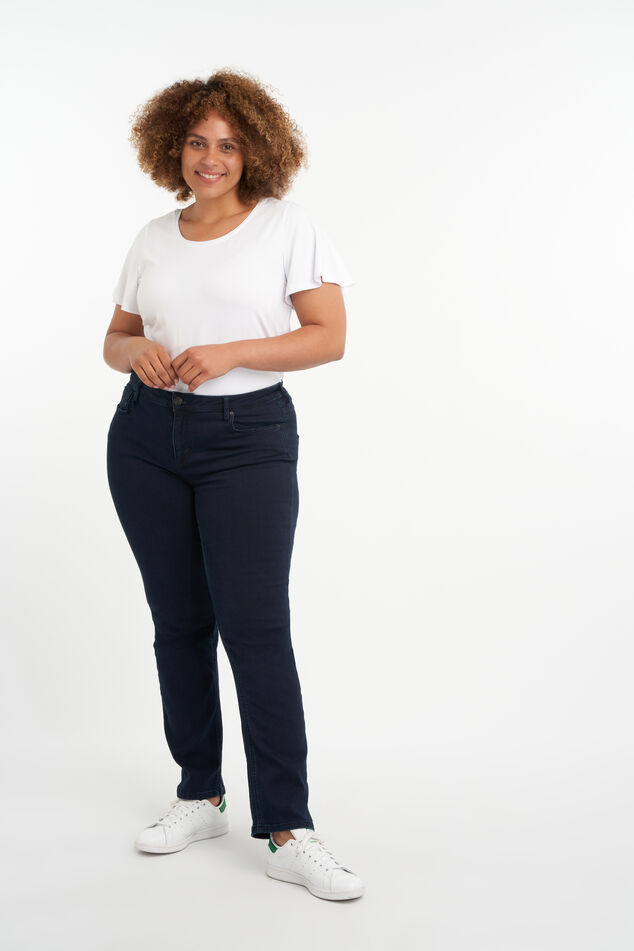 Jeans coupe droite LILY image number 4