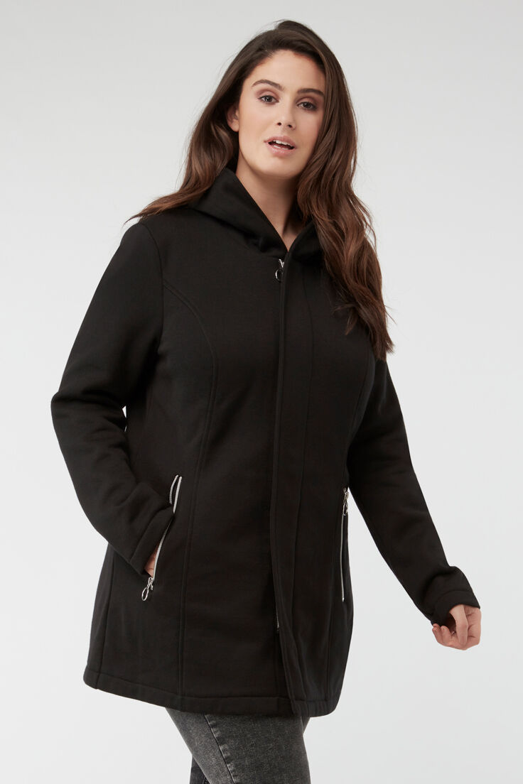 Veste en jersey avec capuche image number 5