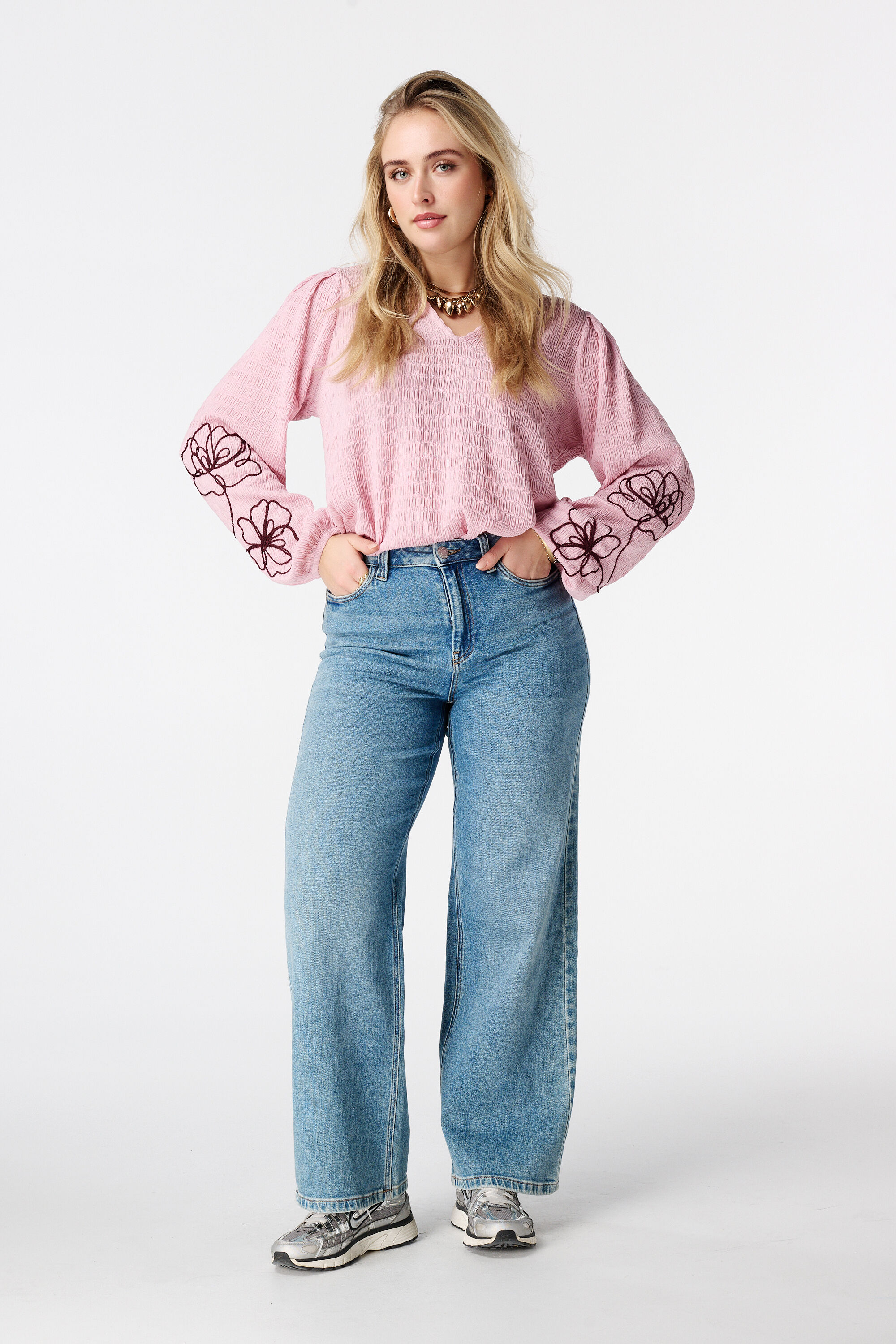 Blouse avec broderie image number 5