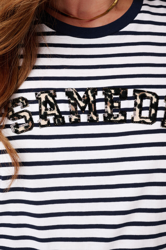 T-shirt avec impression image number 6