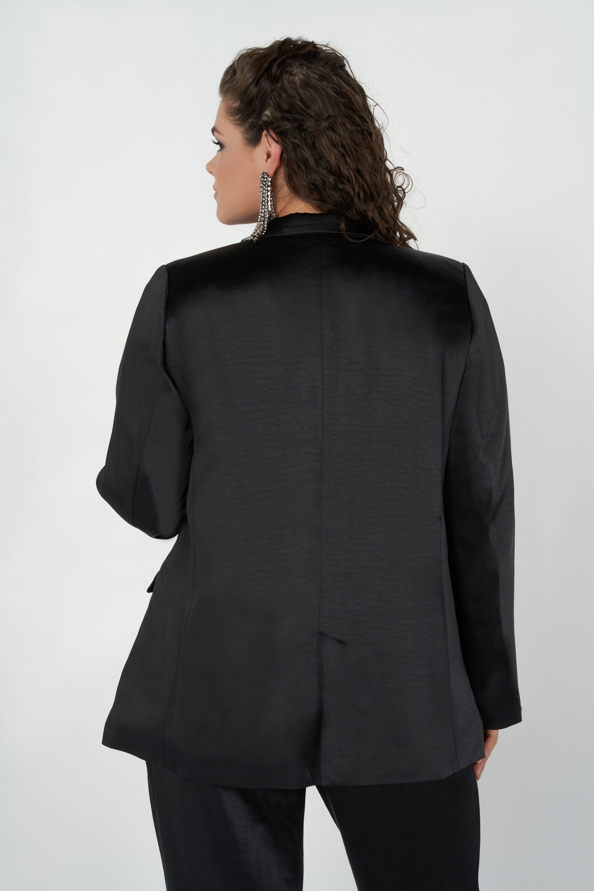 Blazer en satin image number 3