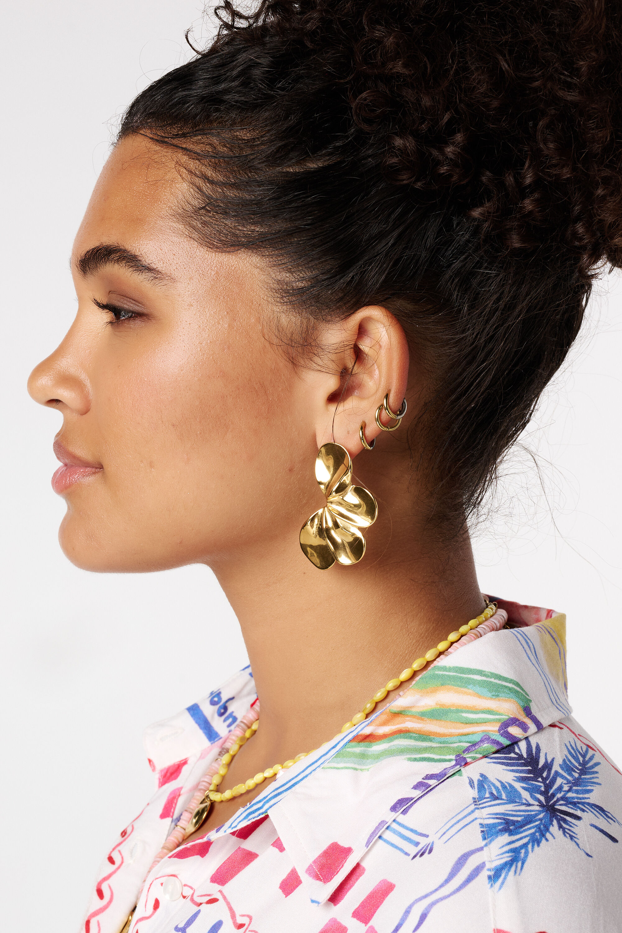 Boucles d&rsquo;oreilles fleur image number 0