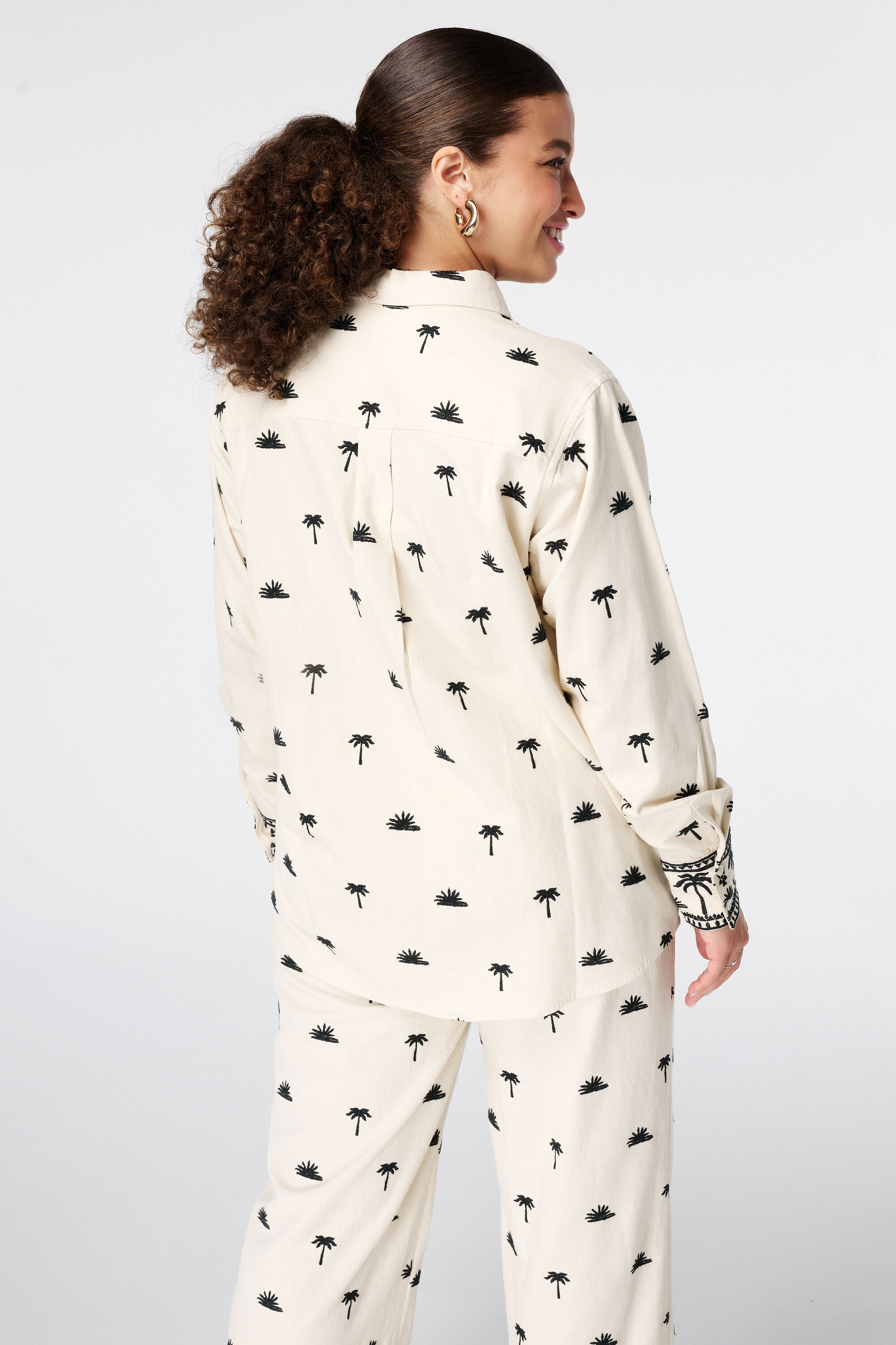 Blouse &agrave; imprim&eacute; image number 3