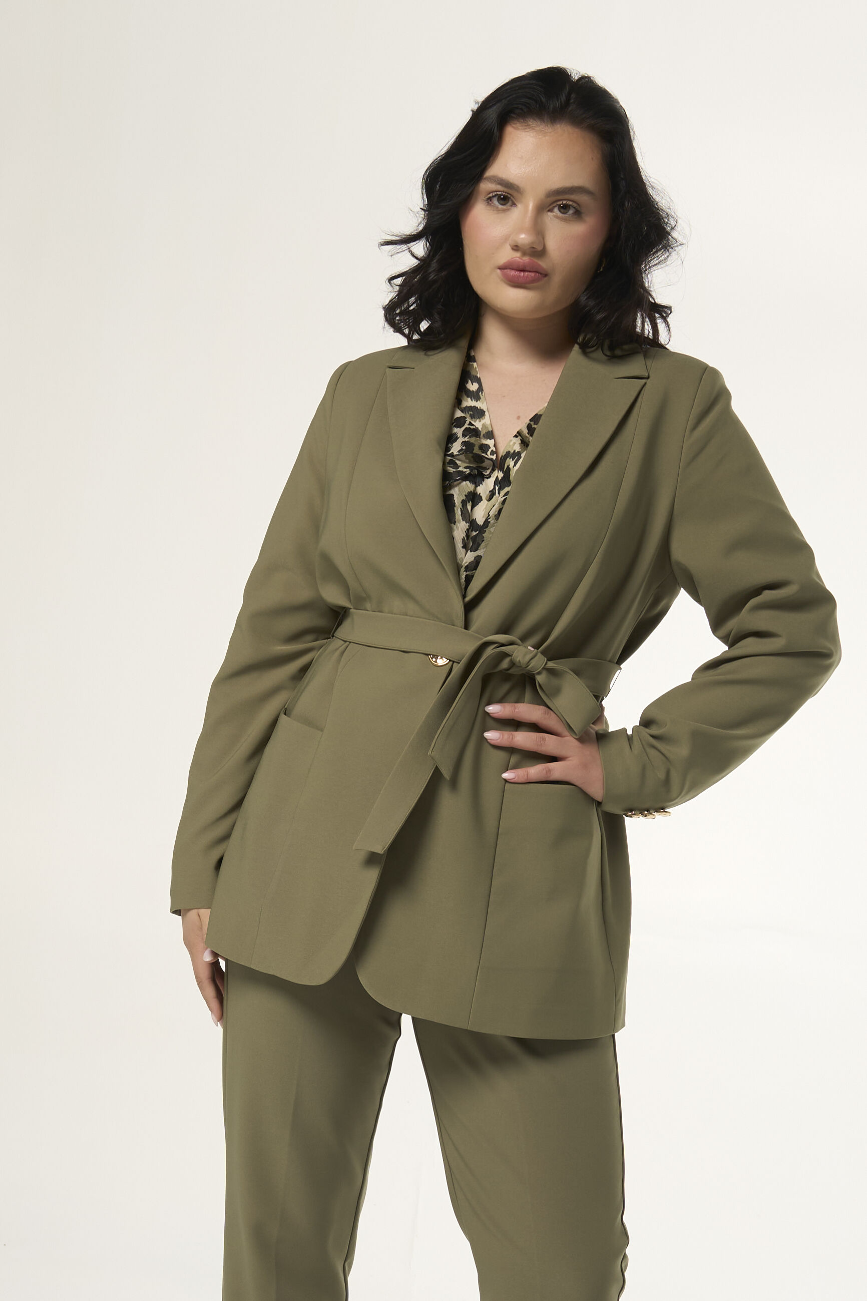 Blazer avec ceinture image number 5