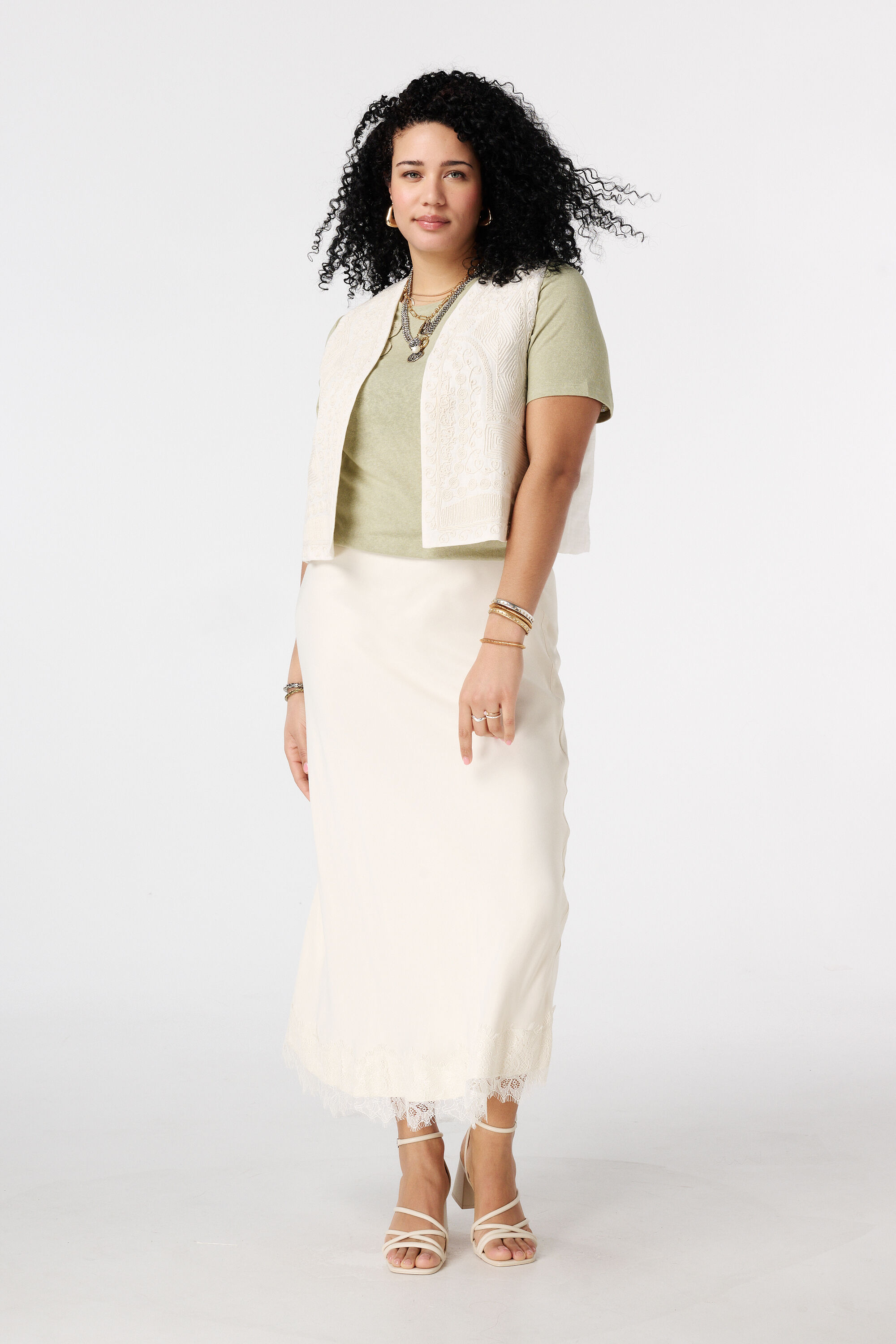 T-shirt avec c&oelig;urs en 3D image number 5