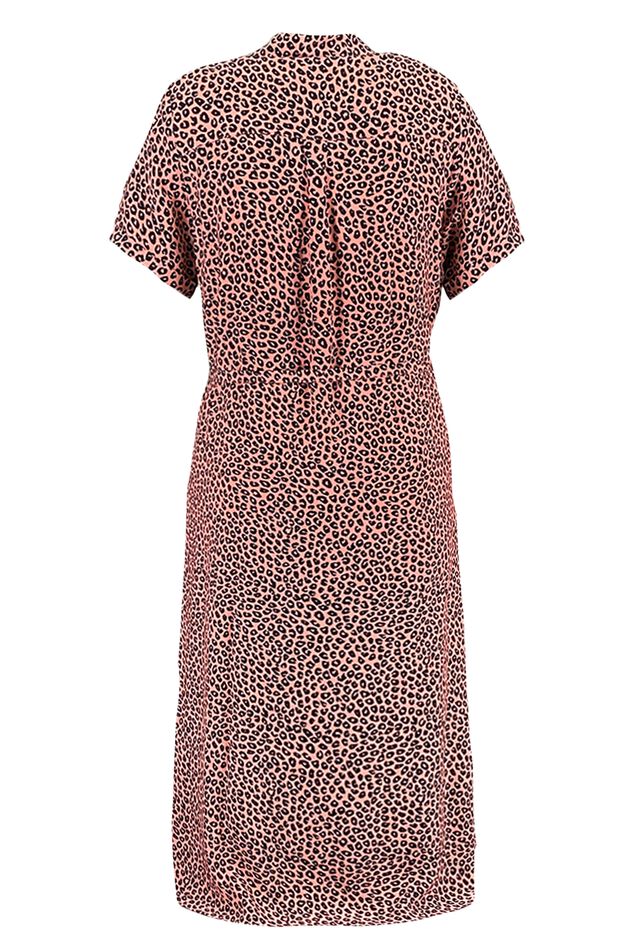 Robe longue avec ceinture à nouer image number 3