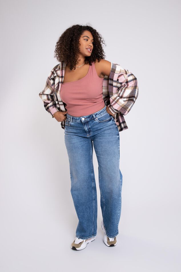 Shacket courte à carreaux  image number 7