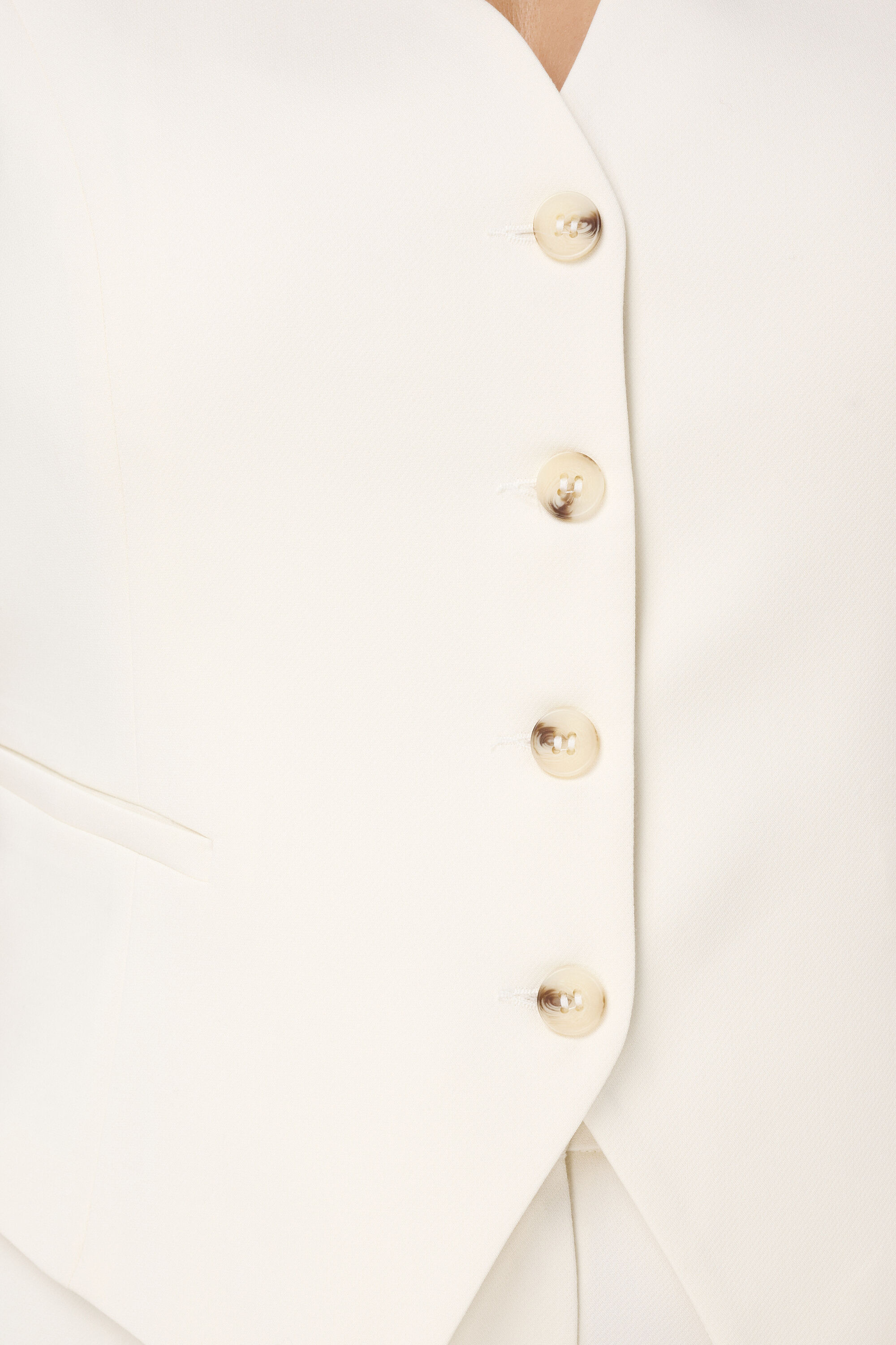 Gilet de costume avec fermeture boutonn&eacute;e image number 4